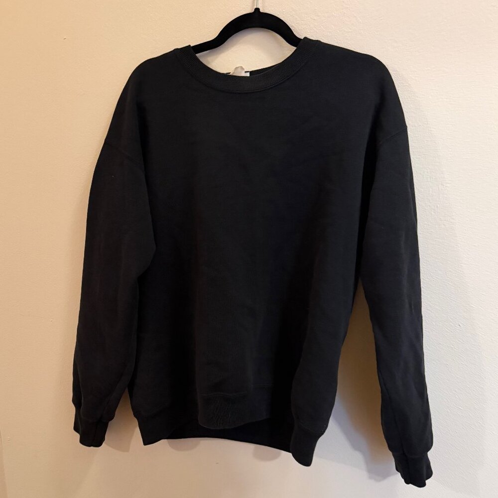 Vintage black crew neck jumper